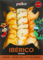 Сало с куркумой, с чесноком и укропом, с копченой паприкой Iberico tocino Palko к/у 120г