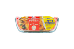 Форма скляна квадратна 1л 20x17х6см №211В100/7940 Air fryer Pyrex 1шт