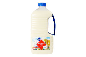 МОЛОКО КОРОВ’ЯЧЕ ПИТНЕ ПАСТЕРИЗОВАНЕ 2,5% жиру 2кг