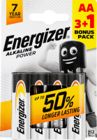 Батарейка AA 1.5V LR6 Alkaline Power Energizer 4шт