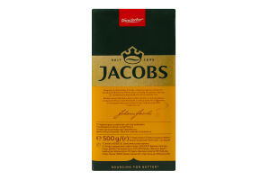 Кофе натуральный жареный молотый Gold Jacobs м/у 500г