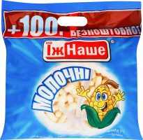 Палички кукурудзяні солодкі неглазуровані Молочні ЇжНаше м/у 450г