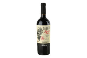 Вино 0.75л 10.8% червоне напівсолодке Merlot Shabo пл