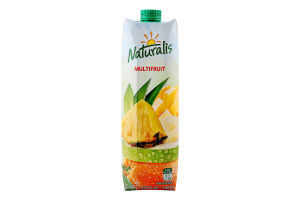 Нектар с мякотью пастеризованный Multifruit Naturalis т/п 1л