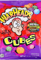 Конфеты жевательные с фруктовыми вкусами Cubes Warheads м/у 141г