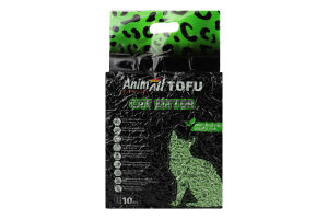 Наповнювач д/котячих туалетів Тоффу з ароматом зеленого чаю 10л ЕнімАлл