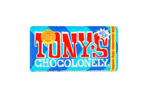 Шоколад молочний Tony's Chocolonely з печивом