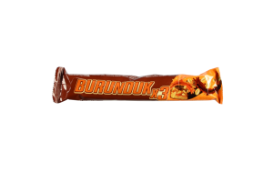 Батончик Burunduk Арахіс-Нуга-Карамель 100г