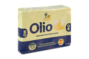 Суміш вершково-рослинна 72.5% Оліо Молочний острів м/у 200г