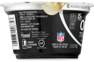 Dannon Oikos Triple Zero Blended Greek Nonfat Yogurt Vanilla