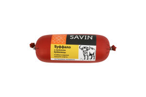 Ковбаса варена з молоком буйволиць Буффало Savin Product в/с кг