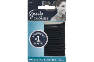 Goody Ouchless No Metal Elastics - 17 CT