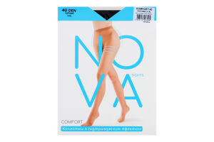 Колготки жіночі Nova Comfort 40 чорний р.5
