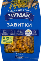 Изделия макаронные класс экстра группа А Завитки Чумак м/у 400г