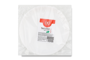 Тарелка десертная одноразовая ТМ "1" 6шт