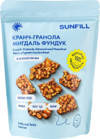 Кранч-гранола Миндаль-фундук SunFill д/п 150г