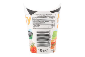 Крем-сир збитий з лососем та кропом 58% 150г стакан Laciaty