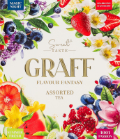 Чай Вкусовая фантазия Ассорти Graff к/у 32х1.5г