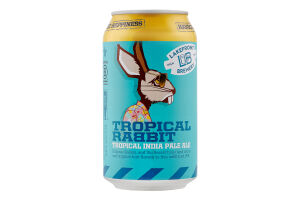 Пиво Lakefront Tropical Rabbit світле фільтр з/б
