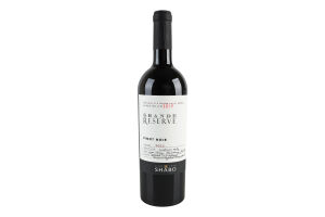 Вино 0.75л 12.7% красное сухое сортовое Пино Нуар Grande reserve Shabo бут