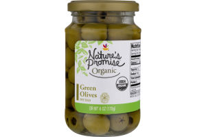 Nature's Promise Green Olives Pitted
