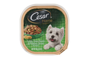 Cesar Canine Cuisine Home Delights Turkey, Green Beans & Potatoes Dinner