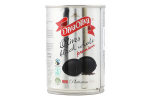 Маслини Diva Oliva Platinum 260 г Mini з/к з/б
