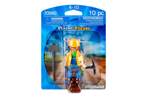 Конструктор для детей от 4лет №70560 Строитель Playmo-Friends Playmobil 1шт