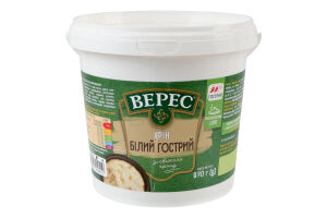 Хрен нестерилизованный Белый острый Верес ведро 970г