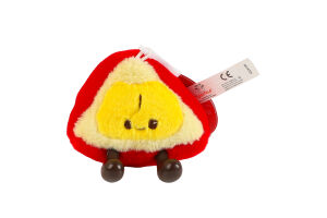 Игрушка мягкая №99036 Яблочко Фруктовые друзья-половинки Fyyvalur 1шт