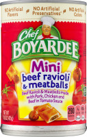 Chef Boyardee Mini Beef Ravioli & Meatballs