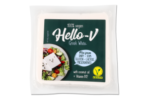 Сир веганський Greek White 26% 200г в/у Hello-V