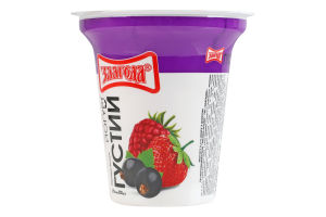 Йогурт 2.2% з цукром та наповнювачем Лісова ягода Злагода ст 230г