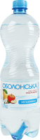 Напиток безалкогольный негазированный низкокалорийный пастеризованный Груша-яблоко Оболонська п/бут 1л