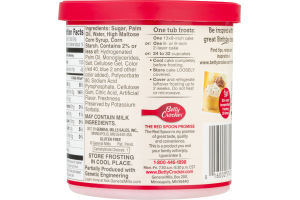 Betty Crocker Whipped Frosting Strawberry Mist