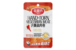 Снек из соевого мяса со вкусом барбекю BBQ flavor Golden Mill м/у 20г