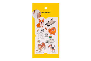 Тату Tattooshka Міні песики тимчасові