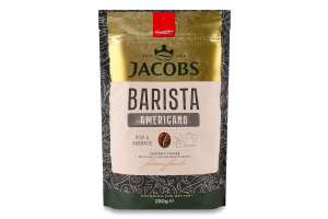 Кофе растворимый сублимированный с молотым Americano Barista Editions Jacobs д/п 250г