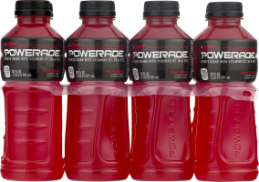 Powerade ION4 Sports Drink With Vitamins B3, B6 & B12 Fruit Punch - 8 PK