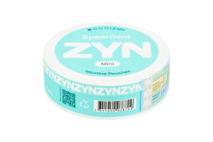 Подушечки нікотиновмісні 3мг ZYN Mini Spearmint 15х0.4г
