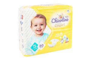 Підгузники для дітей 11-25кг 5 Soft comfort Chicolino 30шт