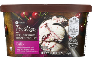 Prestige Real Premium Frozen Yogurt Black Cherry