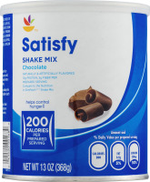 Ahold Satisfy Shake Mix Chocolate