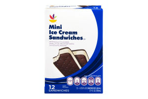 Ahold Mini Ice Cream Sandwiches - 12 CT