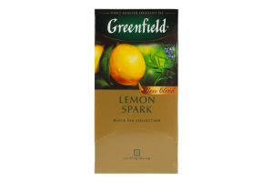 Чай чорний Lemon Spark Greenfield к/у 25х1.5г