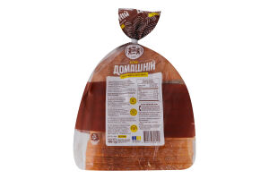 Хліб половинка в нарізці Домашній Кулиничі м/у 450г