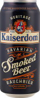 Пиво 0.44л 5.3% темное нефильтрованное неосветленное пастеризованное Rauchbier Smoked beer Bavarian Kaiserdom ж/б