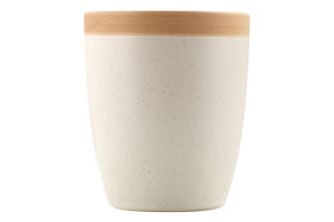 Кружка бежевая керамика 380мл №1455935 Афина Nava 1шт