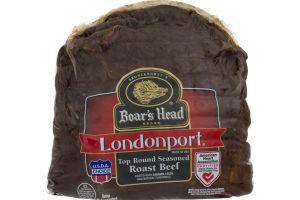 Boar's Head Roast Beef Londonport Top Round Seasoned