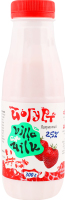 Йогурт 2.5% Клубничный Villa Milk п/бут 300г